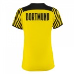 Camisolas de futebol BVB Borussia Dortmund Mulher Equipamento Principal 2021/22 Manga Curta